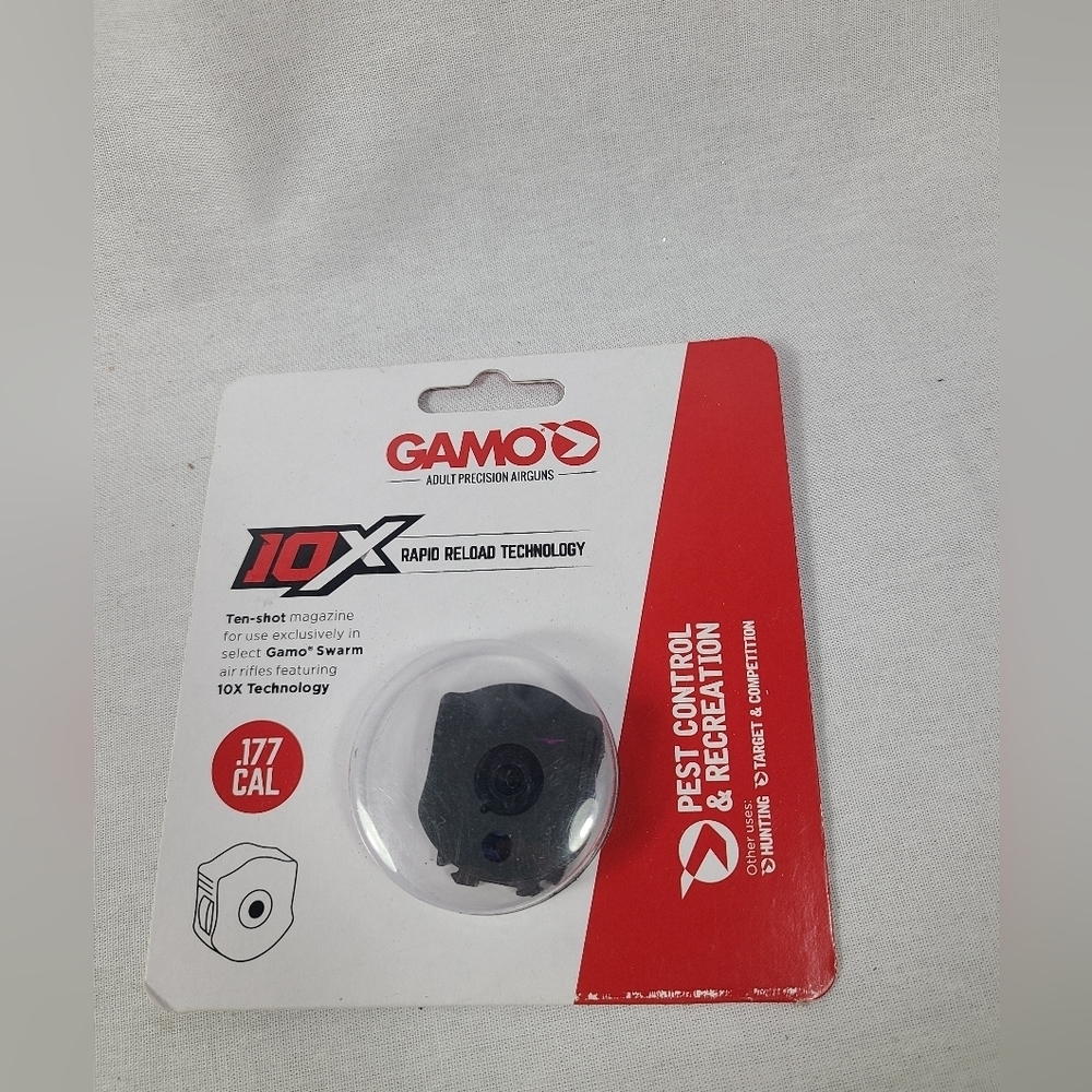 Genuine Gamo Quickshot 10x Break Barrel Magazine Air Gun Multishot Mag 177 NEW